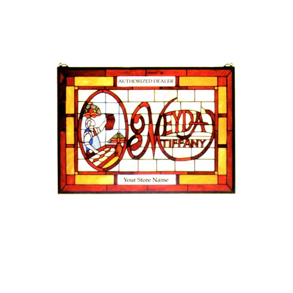 Meyda Tiffany 21W X 15"H Meyda Tiffany Stained Glass Window" 27171